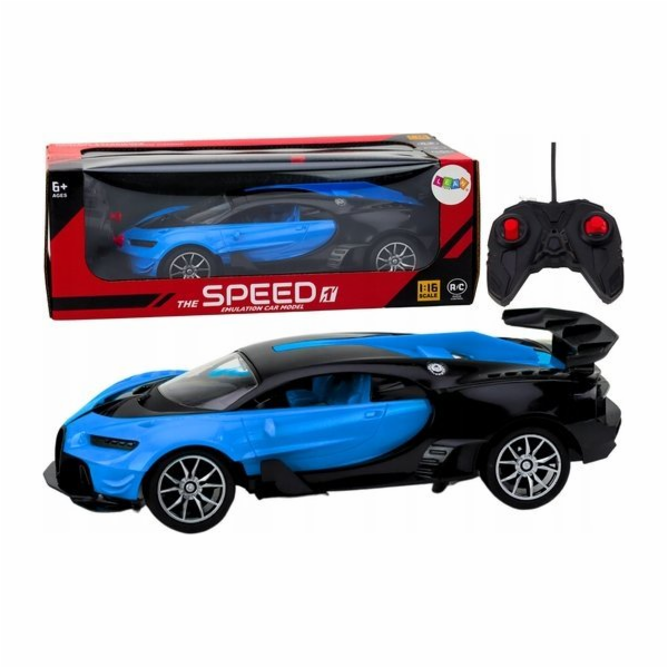 LeanToys RC sportovní auto 1:16 modré