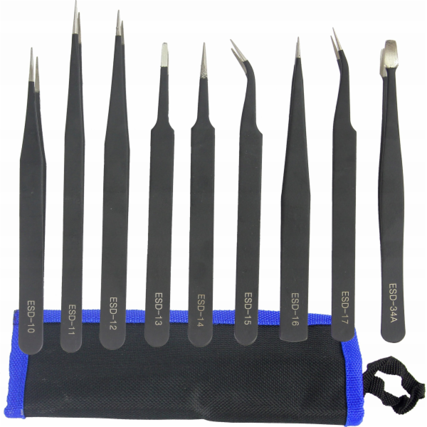 Fiskars přesná pinzeta 9 ks /MAR-POL