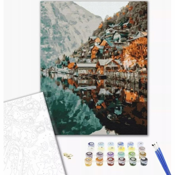 Norimpex Malování podle čísel BRUSHME, 40x50 cm, pohled n...