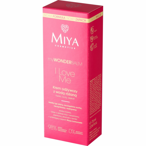 NoName Miya MIYA_myWONDERBALM I Love Me výživný krém s rů...