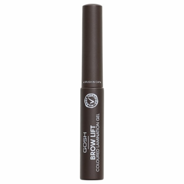 NoName GOSH_Brow Lift Laminační gel 002 Tmavě hnědý 6ml