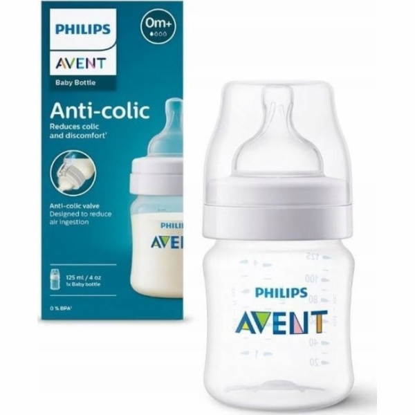 Avent SCY100/01 Láhev proti kolice 125 ml