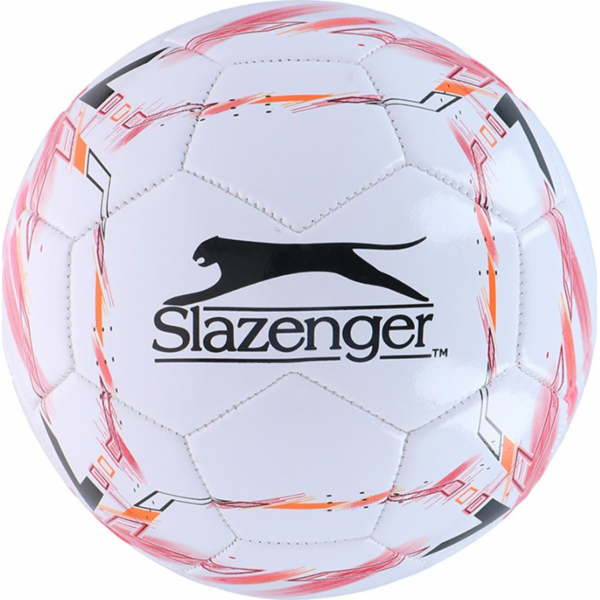 Slazenger Slazenger - Fotbalový míč velikost 5 (bílý/červ...