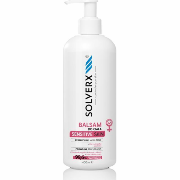 Solverx SOLVERX Sensitive Skin tělové mléko pro citlivou ...