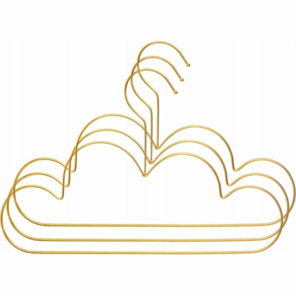 Atmosphera Ramínka ve tvaru mraku, kovová, sada 3 kusů