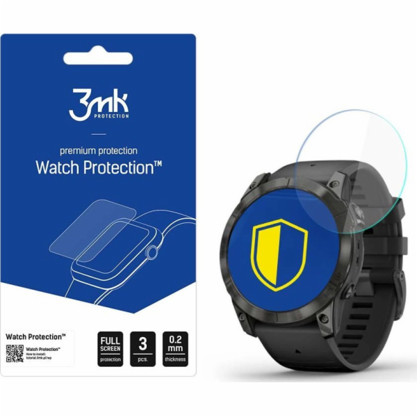 3mk hybridní sklo Watch Protection FlexibleGlass pro Garm...