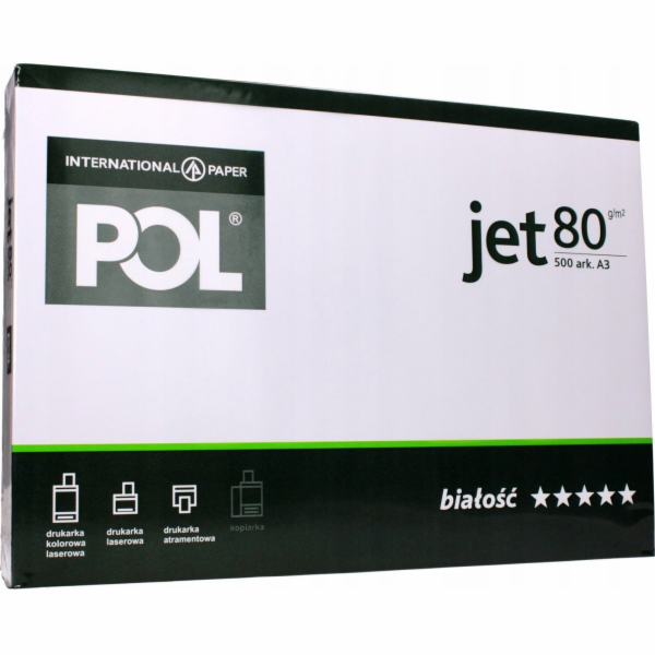 Q-Connect Kopírovací papír A3 Poljet 80g 500 listů Bělost...