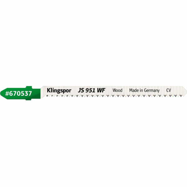 Klingspor KLINGSPOR ČEPEL DO SKLADOVACÍ PILY 100x8x1,45mm...