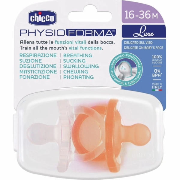 Chicco 172009 SM.PHYSIO LUXE 16-36 ORANŽOVÁ 2 KS