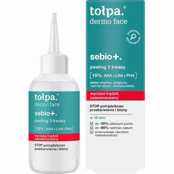 Alkotest Tołpa TOŁPA_Dermo Face Sebio+ pleťový peeling AH...