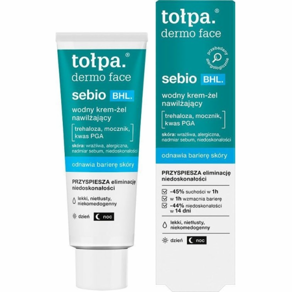 Alkotest Dermo Face Sebio BHL Hydratační vodní krém-gel n...