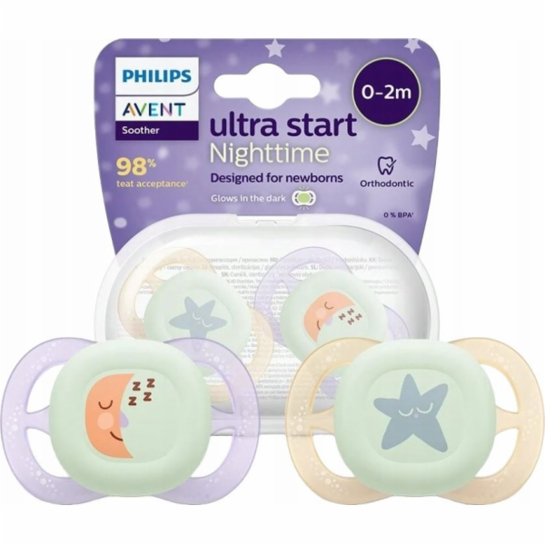 Avent SCF075/07 ULTRA START NOC dudlík 0-2 roky