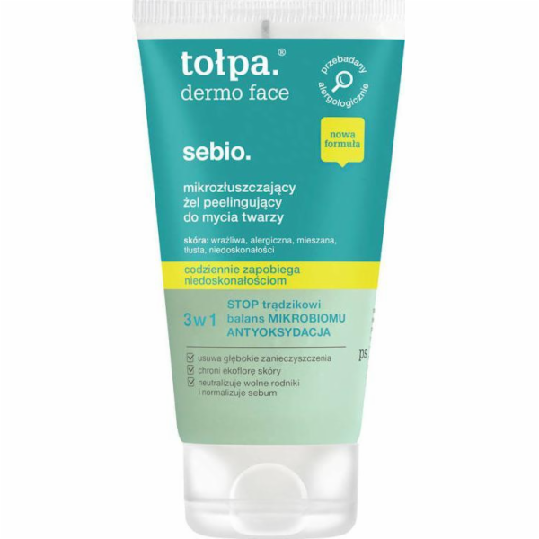 Tołpa - peelingový gel na čištění obličeje - 150 ml