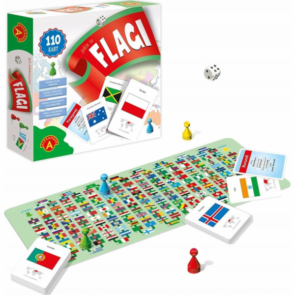 Alexander Vzdělávací hra - co jsou to za vlajky?