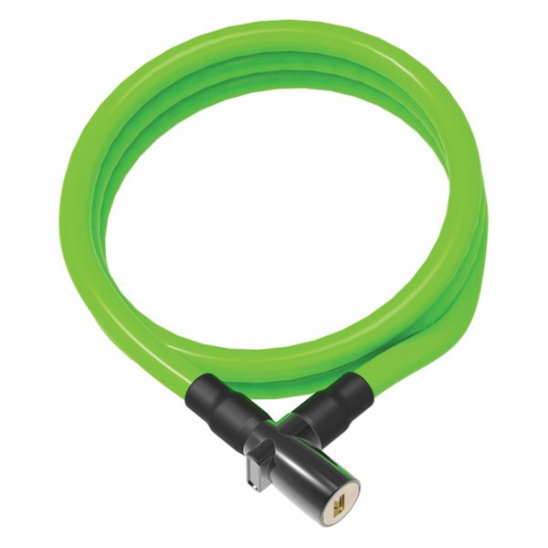 OnGuard Zámek na kolo s klíčem 8192GR 8mm 150cm zelený