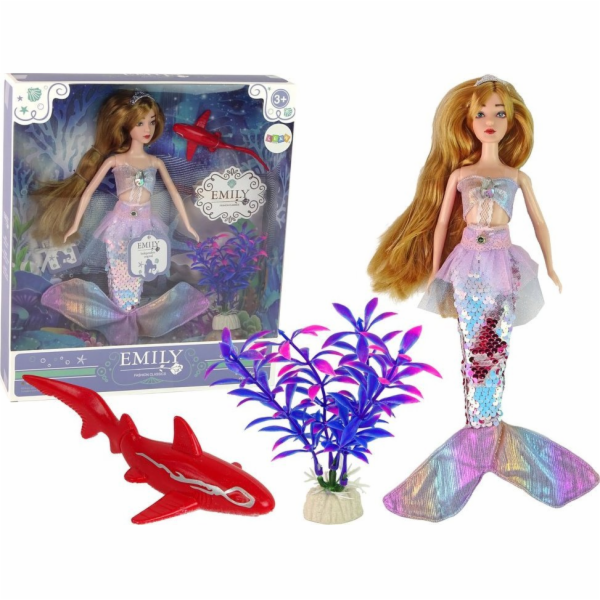 LeanToys Doplňky pro panenku Emily Mermaid - růžová