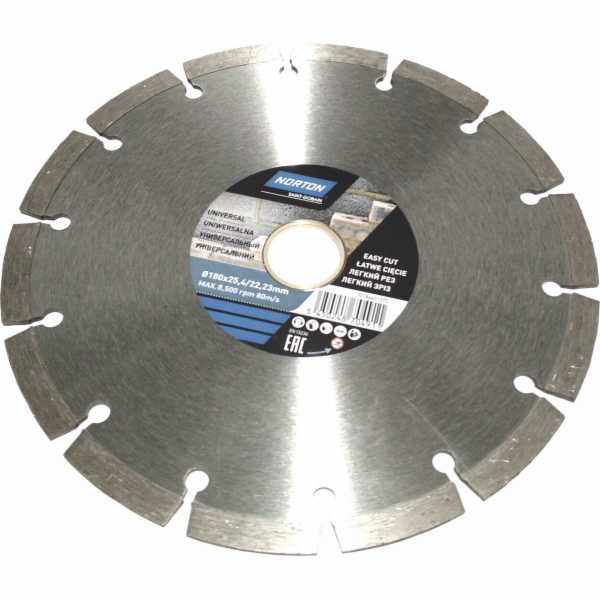 Norton Clipper DIAMANTOVÝ KOTOUČ 180x25,4 mm SEGMENTOVANÝ...