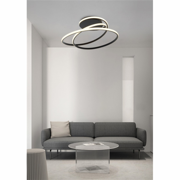 Domoletti Stropní svítidlo  2023515-BK, 40 W, 4000 °K