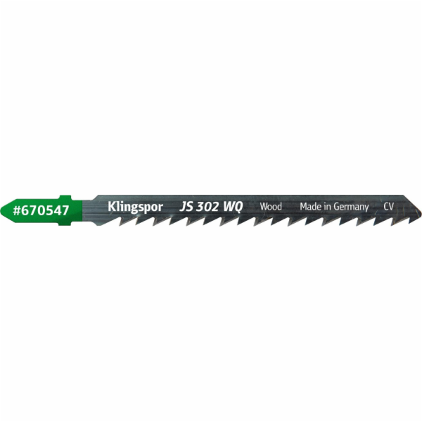 Klingspor KLINGSPOR ČEPEL DO SKLADOVACÍ PILY 130x8x1,25mm...