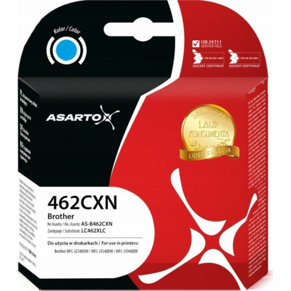Asarto Inkoust Inkoust Asarto pro Brother 462CXN | LC462X...