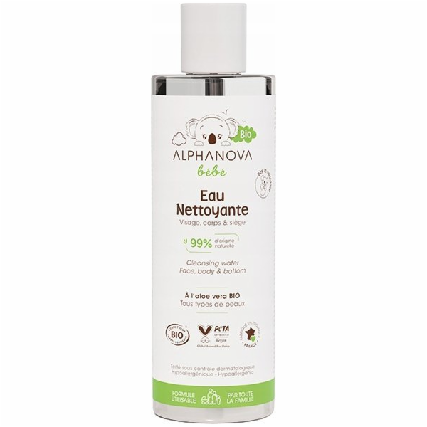 Alphanova Bebe Bio* Micelární čisticí voda 200ml