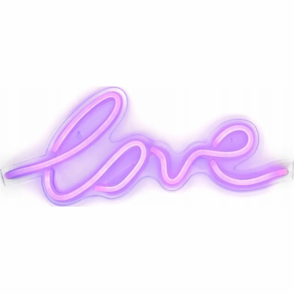 OEM neonová LED na USB - model LOVE