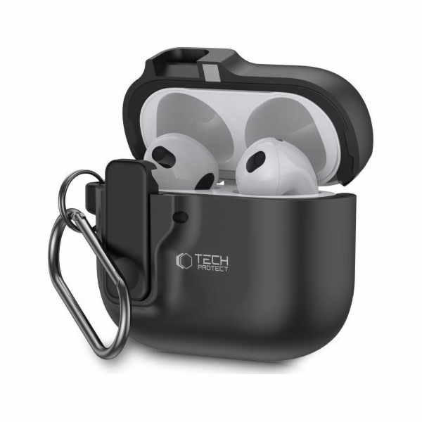 Tech-Protect TECH-PROTECT SLIM HOOK APPLE AIRPODS 4 ČERNÝ