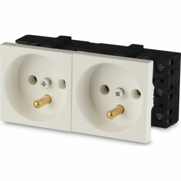 Javel Dvojitá elektrická zásuvka 2M