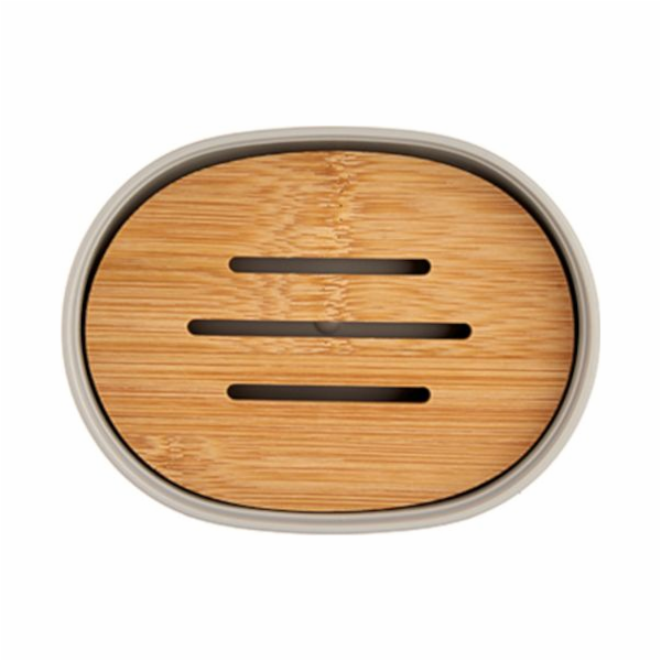NoName Stojací miska na mýdlo šedá (twm_978972)