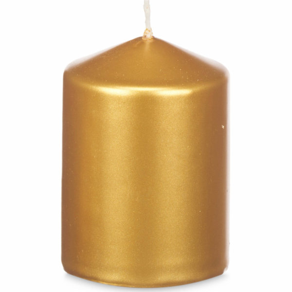 Acorde Válcová svíčka LUNAR Gold, 7 cm