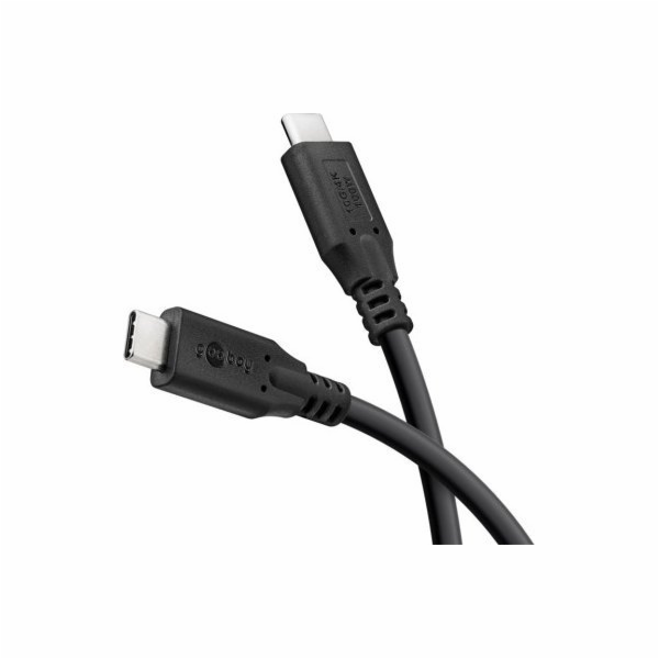 Goobay Kabel USB-C™, USB 3.2, 100 W, 10 Gbit/s, napájení, m