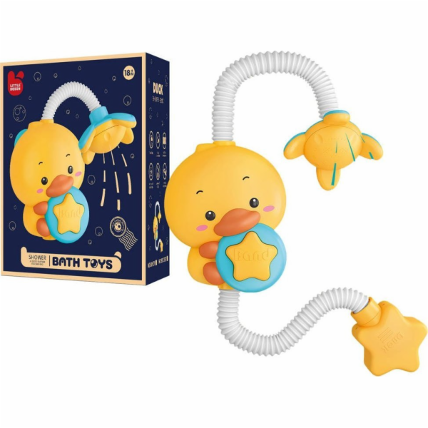 LeanToys Kachna - hračka do vany na baterie - sprcha