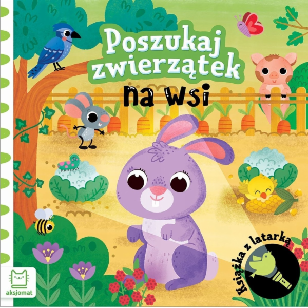 Aksjomat Axiom Hledejte zvířata na venkově - kniha s bate...