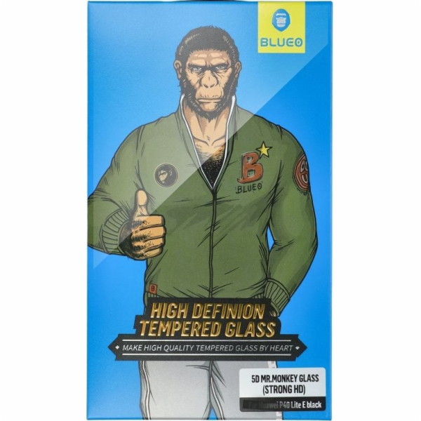 Blueo Tvrzené sklo 5D Mr. Monkey pro Apple iPhone 15 Pro ...