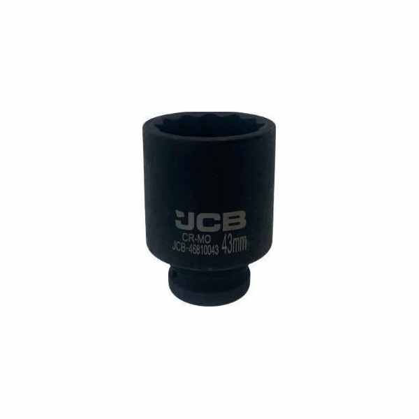 JCB 3/4 43mm hluboký rázový nástrčný klíč (12hranný)