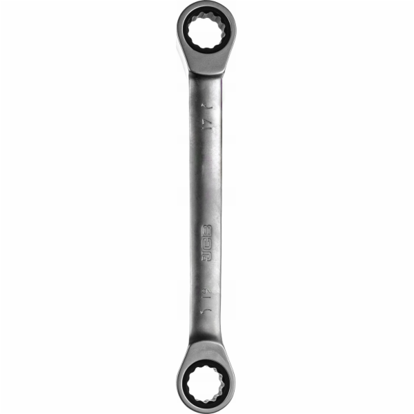 JCB Oboustranný ráčnový očkový klíč 18x19mm