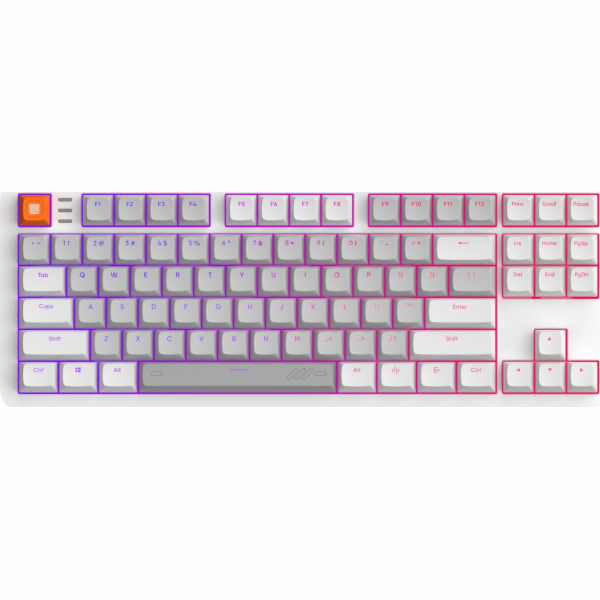 Dark Project Klávesnice ALU87 Delta G3Ms Moonstone (DPKB_...