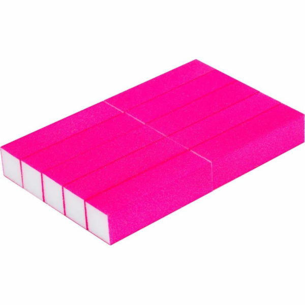 Activeshop Ocho Nails růžový blok 10 ks.