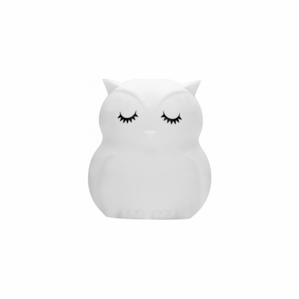 Redleaf Silikonová lampa Silly Owl