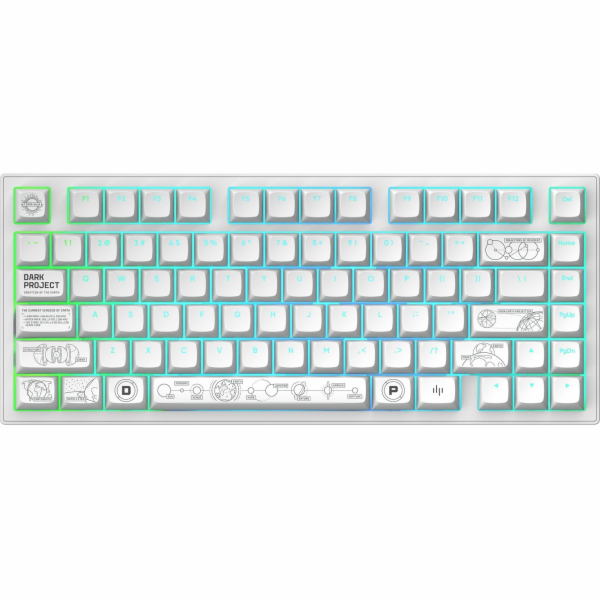 Dark Project Klávesnice ALU81A Terra Nova G3Ms Moonstone ...