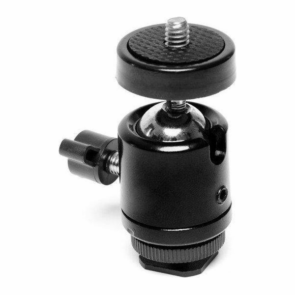 GlareOne Mini kulová hlava s paticí blesku