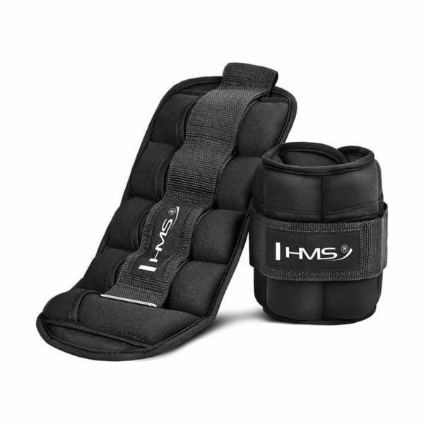 HMS ONK02 NASTAVITELNÁ ZÁVAŽÍ NA KOTNÍKY A ZÁPĚSTÍ 2 x 1 KG
