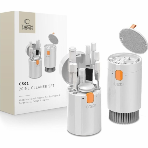 Tech-Protect Sada čističů CS01 20 v 1 pro telefony, sluch...