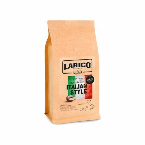 Larico káva italského stylu, celá zrna, 225 g