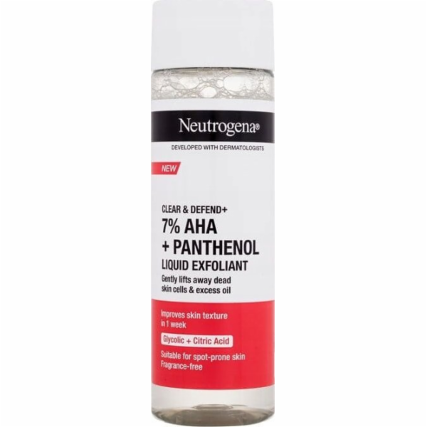 Alkotest Neutrogena NEUTROGENA_Clear & Defend+ tekutý exf...