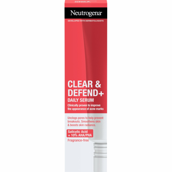 Neutrogena Clear & Defend+ pleťové sérum 30ml