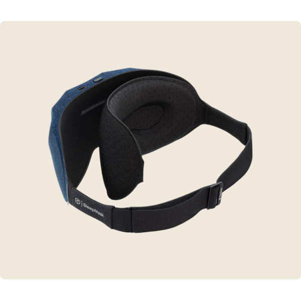 Therabody SleepMask masírovací stroj Obličej Černá, Modrá