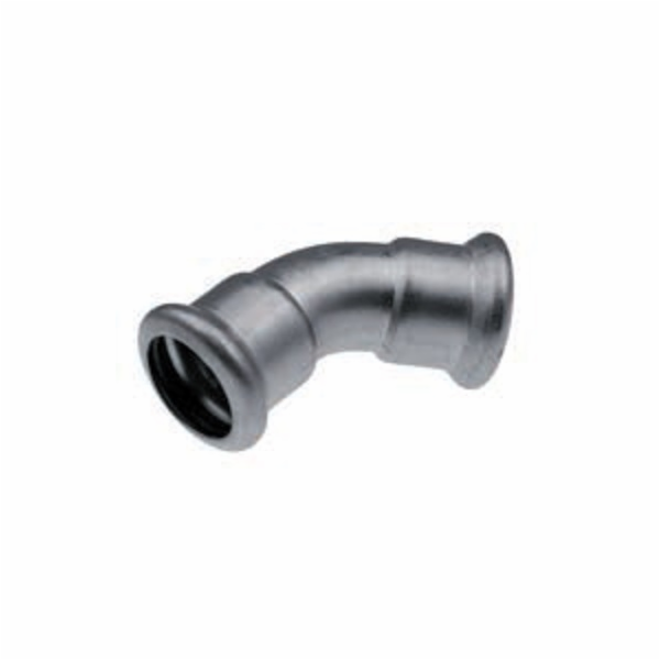 KAN-therm Lisované koleno 45° 15 mm nerezová ocel - 6190041