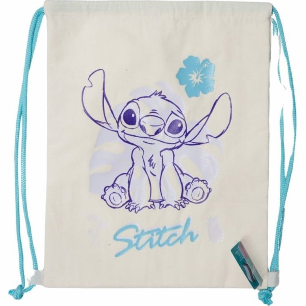 Stitch Disney - Batoh/taška se stahovací šňůrkou (30 x 40...