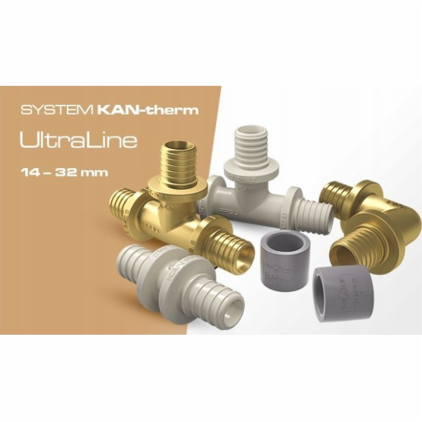 KAN-therm MOSAZNÉ KOLENO ULTRALINE 20 R3/4 GZ